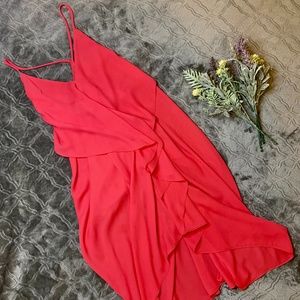 Flowy Hot Pink Dress